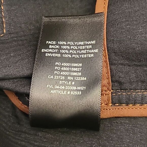 Wilfred The Ganna Vegan Leather Shirt Jacket Brown Size M - Picture 13 of 16